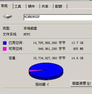 电脑C盘满了怎么清理（解决C盘空间不足问题）  第1张