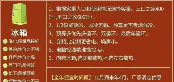 冰箱买多大的合适？如何根据家庭人口和居住面积选择？  第2张